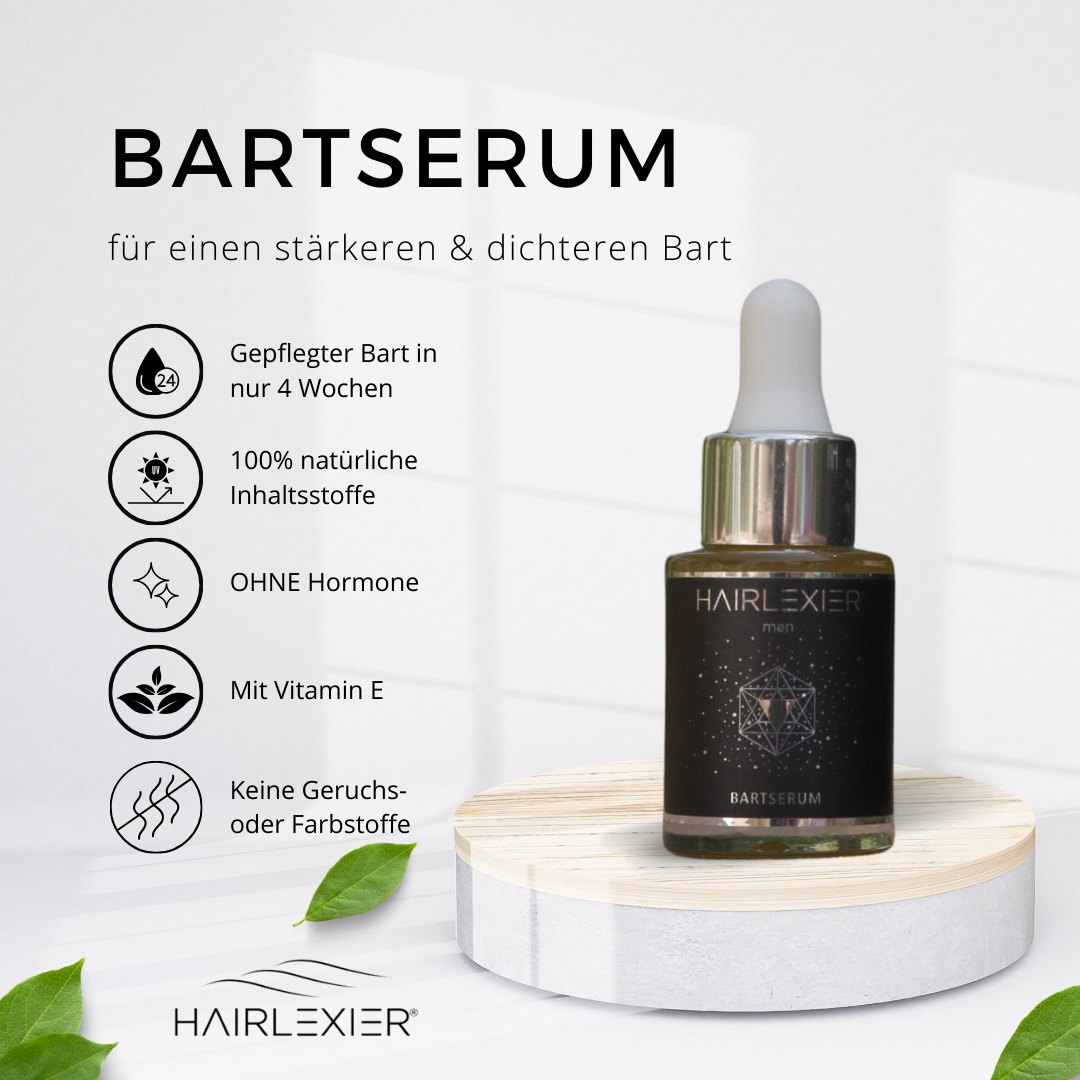 Bartserum - für einen stärkeren & dichteren Bart