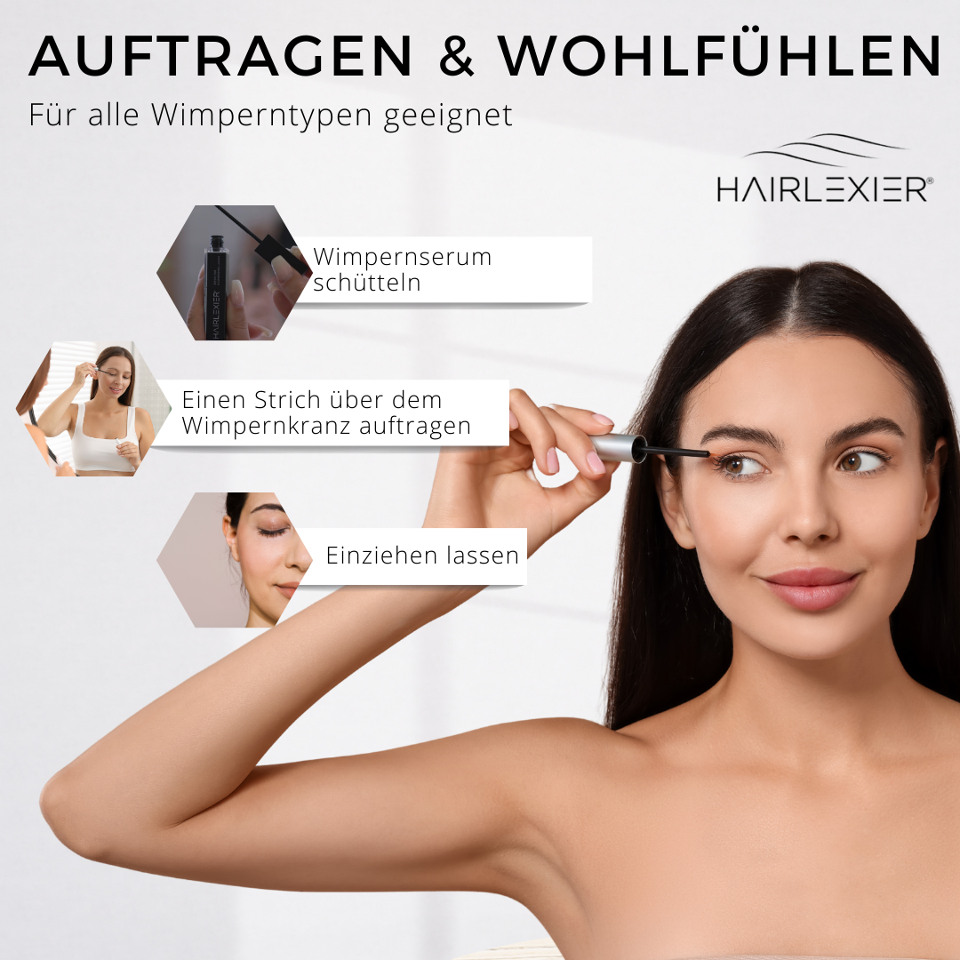 Wimpernserum - für längere und dichtere Wimpern