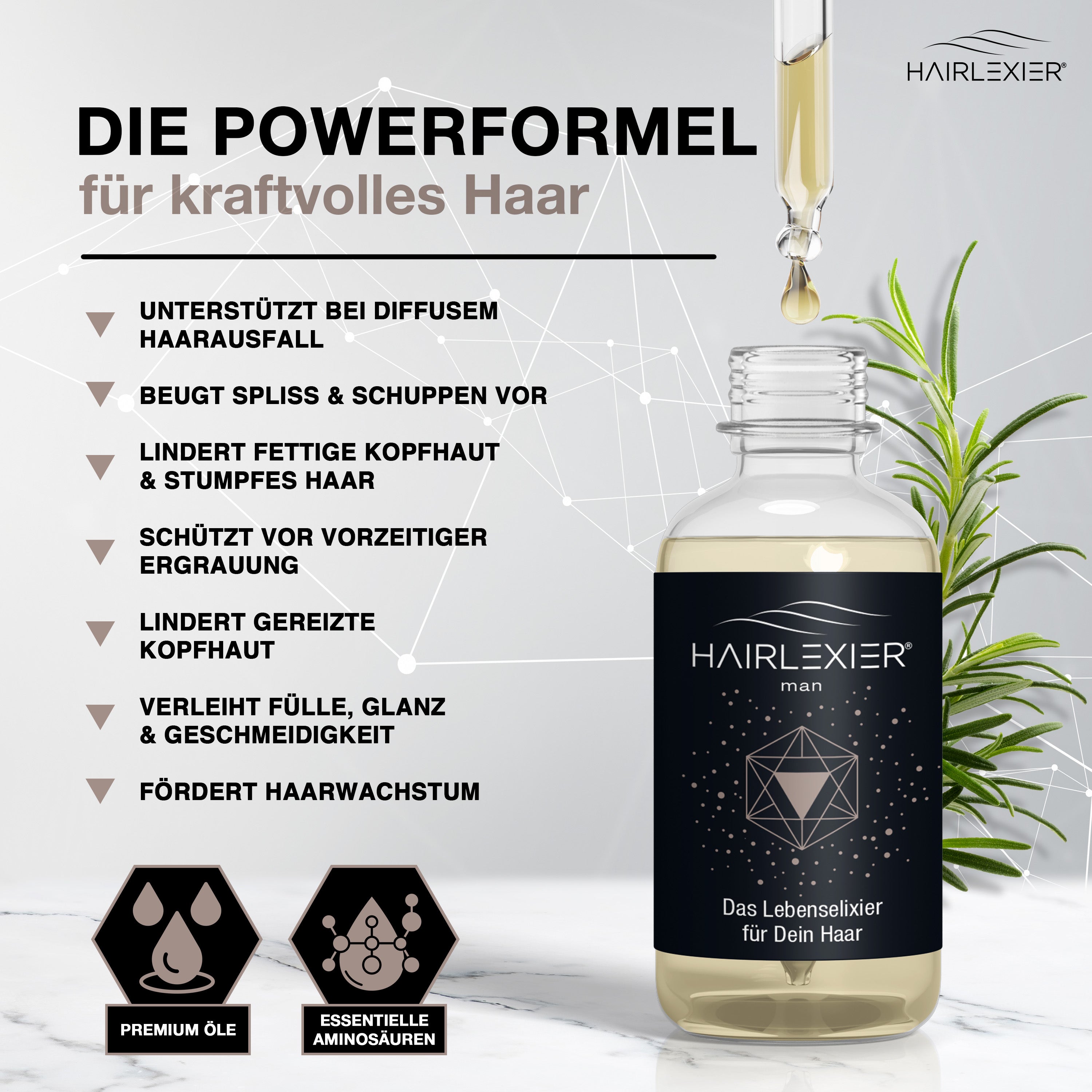 Haarserum für Männer